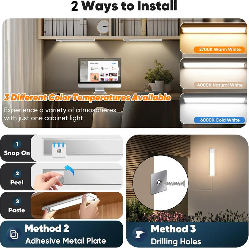 Illuray Motion Sensor Beam Lights